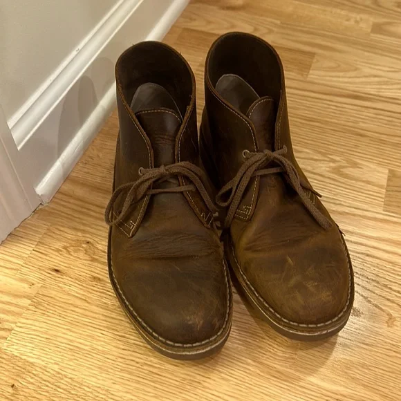Clarks Chukka boot size 9. Beeswax color MENS Desert Boot Beeswax Desert Boots | Clarks US main image 3
